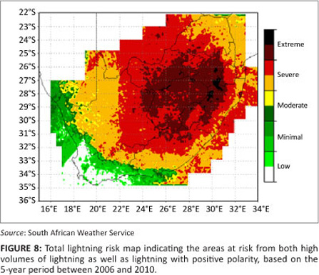 The lightning climatology of South Africa